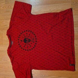 Enyce Red Skull Graphic Tee